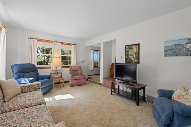 8 Nelson Dr, East Lyme, CT 06333 - living room with light colored carpet