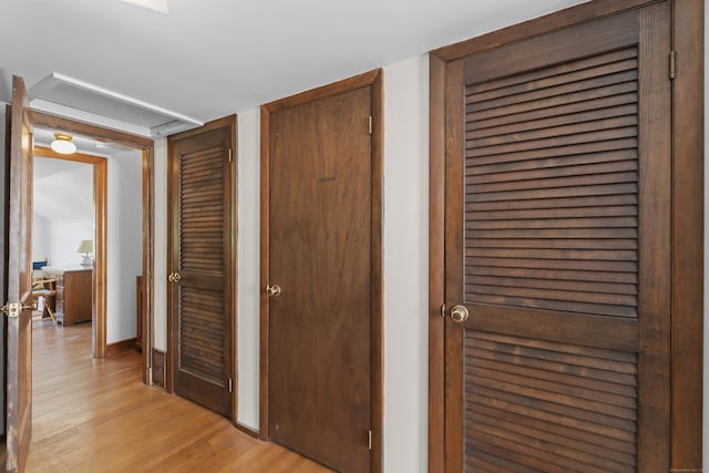 8 Nelson Dr, East Lyme, CT 06333 - hallway with light wood finished floors