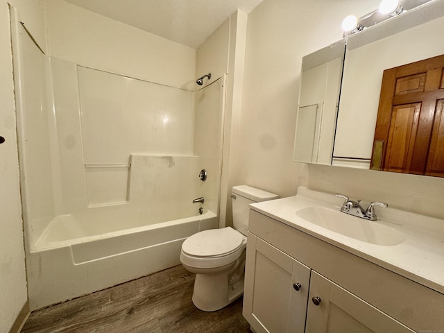 24 W Rd Apt 2, Ellington, CT 06029 - full bath featuring wood finished floors, vanity, and shower / bathtub combination