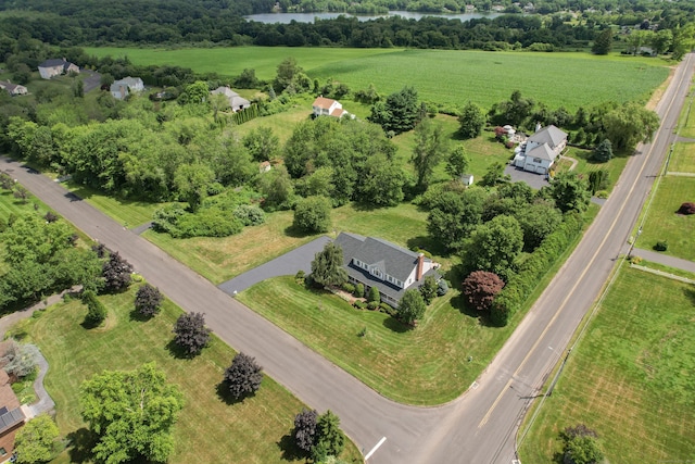 12 Marc Dr, Watertown, CT 06795 - aerial overview of property's location featuring a large body of water