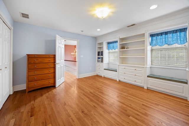 12 Marc Dr, Watertown, CT 06795 - unfurnished bedroom with light wood finished floors, a closet, and recessed lighting