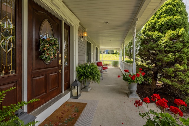 12 Marc Dr, Watertown, CT 06795 - view of exterior entry featuring a porch