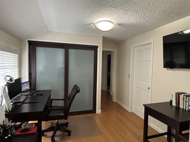 11 Obed Hts, Old Saybrook, CT 06475 - office with wood finished floors and a textured ceiling