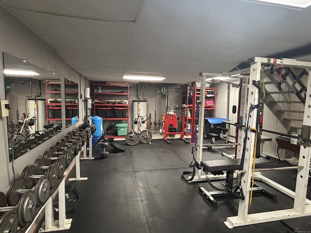 11 Obed Hts, Old Saybrook, CT 06475 - workout area with water heater