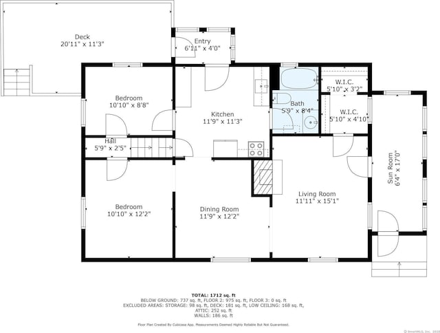 173 Euclid St W, Hartford, CT 06112 - view of room layout