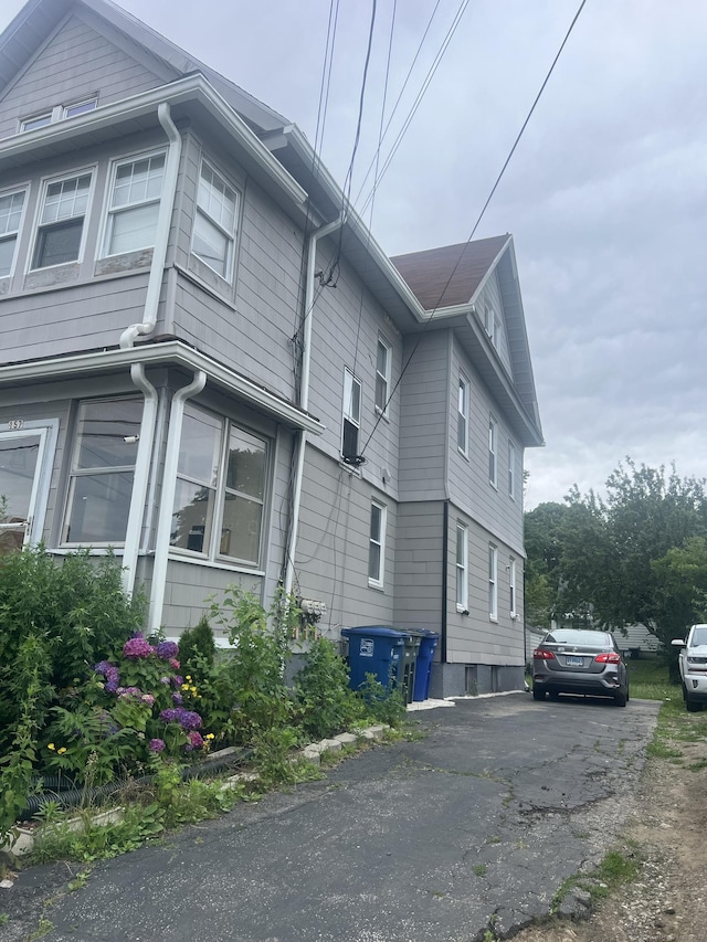 155 Summerfield Ave, Bridgeport, CT 06610 - view of home's exterior featuring driveway