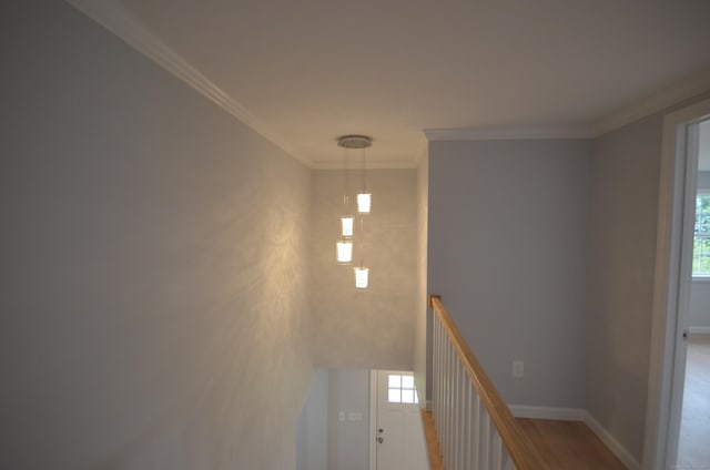401 Unity Rd, Trumbull, CT 06611 - stairway with plenty of natural light and ornamental molding