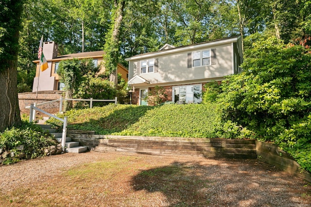 16 Lake St, Burlington, CT 06013 - view of front facade with brick siding