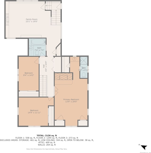 16 Lake St, Burlington, CT 06013 - view of floor plan / room layout