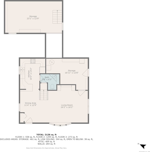 16 Lake St, Burlington, CT 06013 - view of room layout