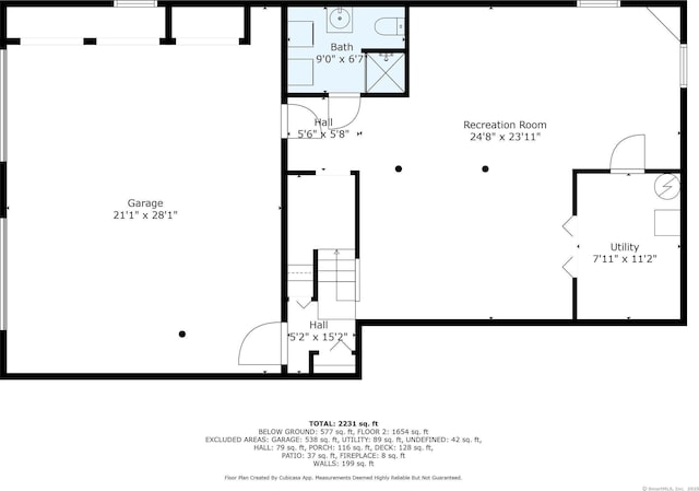 124 Pulaski Hwy, Ansonia, CT 06401 - view of room layout