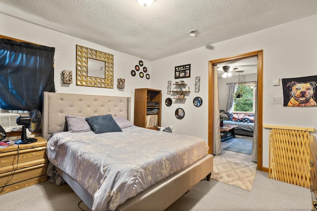 190 Main St, Plainfield, CT 06354 - carpeted bedroom featuring a textured ceiling