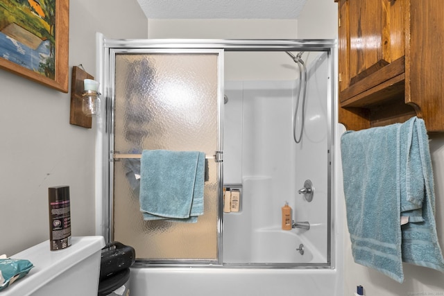 190 Main St, Plainfield, CT 06354 - full bathroom featuring combined bath / shower with glass door and toilet