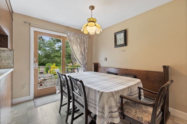 25 Delmar Dr, Bristol, CT 06010 - dining space featuring baseboards