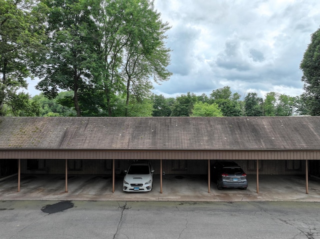 10 Cianci Ave Apt 9, Plainville, CT 06062 - view of covered parking lot