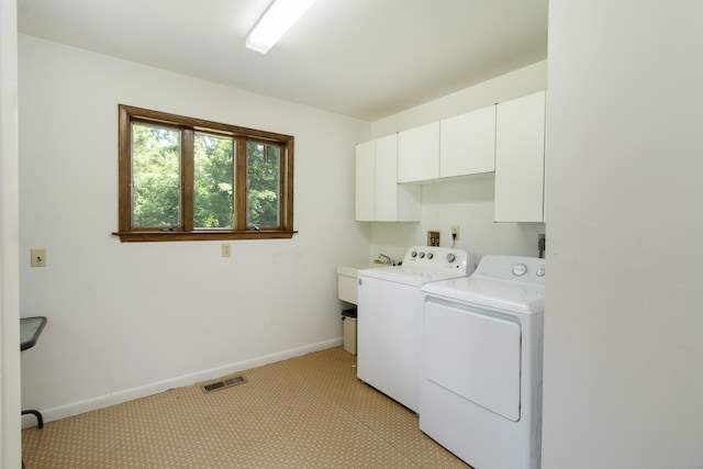 22 Ledgewood Rd, Redding, CT 06896 - laundry area with washer and clothes dryer, cabinet space, and light colored carpet