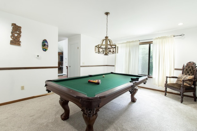 22 Ledgewood Rd, Redding, CT 06896 - playroom with carpet and billiards