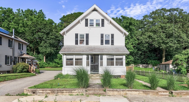 36 School St, Killingly, CT 06239 - view of front of property featuring roof with shingles