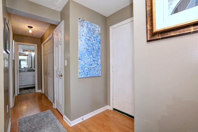 685 Quinnipiac Ave Unit 685, New Haven, CT 06513 - corridor featuring light wood-style floors and baseboards