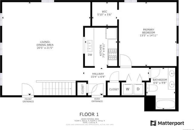 685 Quinnipiac Ave Unit 685, New Haven, CT 06513 - view of home floor plan