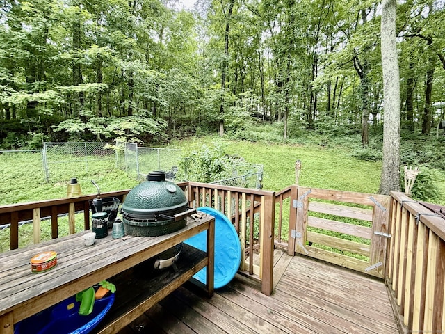 21 Pigeon Swamp Rd, Lebanon, CT 06249 - view of deck