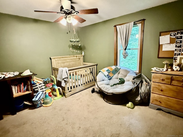 21 Pigeon Swamp Rd, Lebanon, CT 06249 - carpeted bedroom featuring a ceiling fan