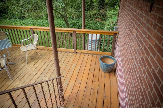 65 Willard St, Hamden, CT 06518 - view of wooden deck