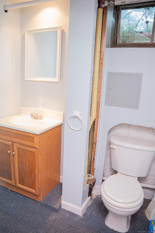 65 Willard St, Hamden, CT 06518 - bathroom with vanity and toilet