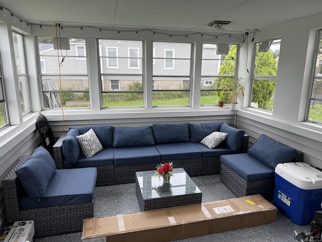15 Edwards St, Bridgeport, CT 06606 - sunroom featuring outdoor lounge area
