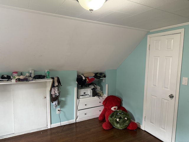 15 Edwards St, Bridgeport, CT 06606 - additional living space with wood finished floors and vaulted ceiling