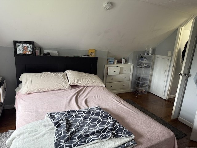 15 Edwards St, Bridgeport, CT 06606 - bedroom with wood finished floors and lofted ceiling