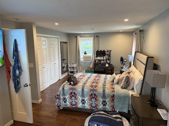 15 Edwards St, Bridgeport, CT 06606 - bedroom with wood finished floors and recessed lighting
