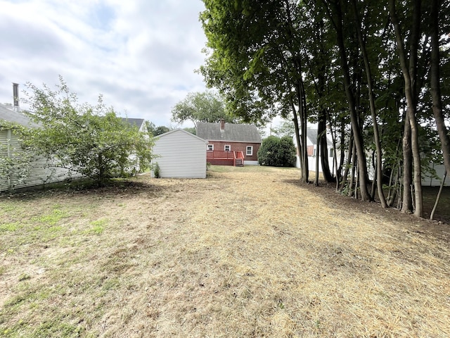 63 Barraclough Ave, Hamden, CT 06517 - view of yard with an outdoor structure