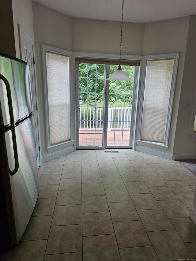 6 Haskins Rd Unit 6, Windsor, CT 06095 - unfurnished dining area with tile patterned flooring