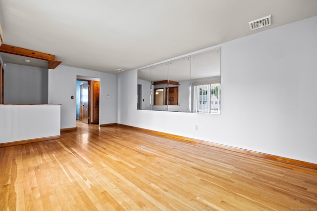 128 Auburn St, Stratford, CT 06614 - unfurnished room with hardwood / wood-style floors