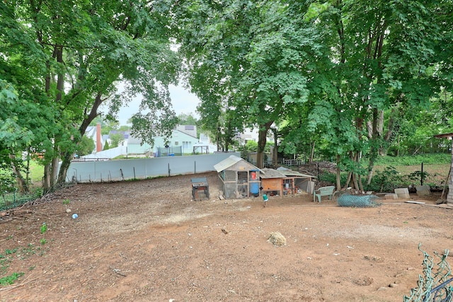 35 Oberlin Rd, Hamden, CT 06514 - view of yard with exterior structure and an outdoor structure