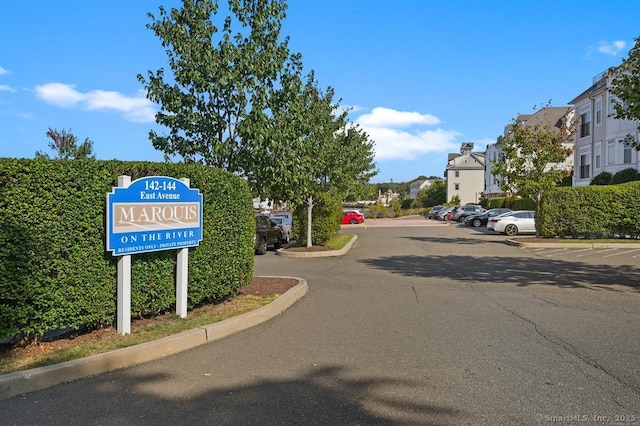 142 E Ave Unit A302, Norwalk, CT 06851 - view of asphalt road featuring a residential view and curbs