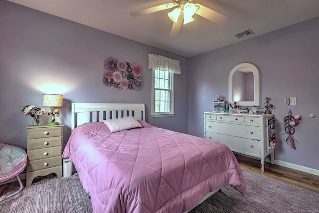 662 Booth Hill Rd, Trumbull, CT 06611 - bedroom with wood finished floors and a ceiling fan