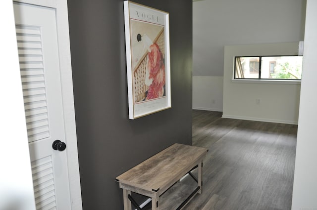25 Heritage Dr Unit 25, Avon, CT 06001 - hallway featuring baseboards and wood finished floors