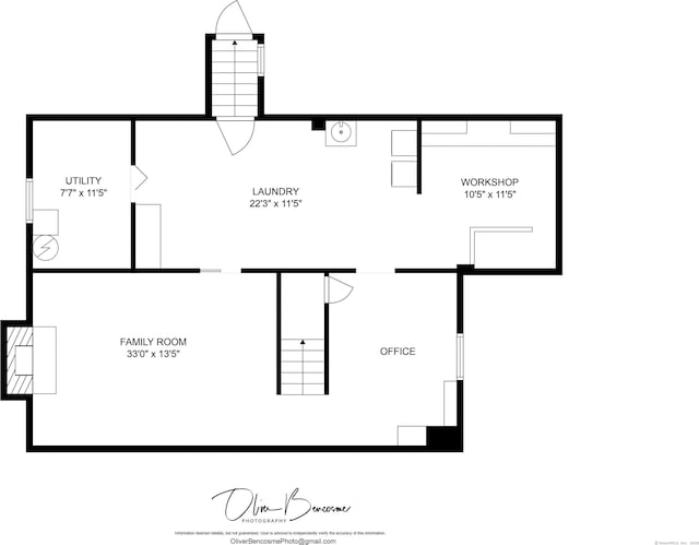 33 Ridgeley St, Darien, CT 06820 - view of floor plan / room layout