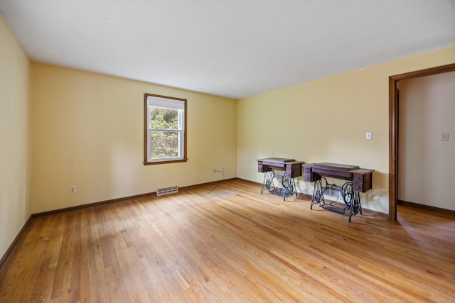229 Flanders Rd, Southington, CT 06489 - empty room featuring light wood-type flooring and baseboards