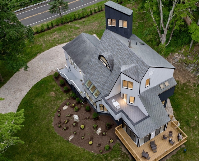 765 Durham Rd, Guilford, CT 06437 - view from above of property