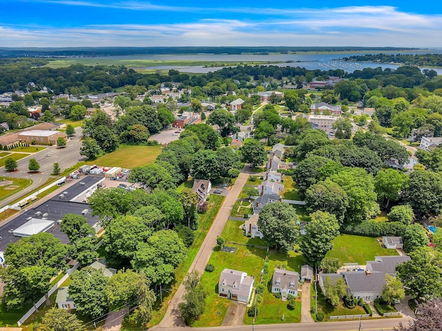 18 Lynde St, Old Saybrook, CT 06475 - aerial view of residential area featuring a large body of water