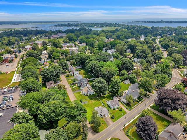 18 Lynde St, Old Saybrook, CT 06475 - aerial view of residential area with a nearby body of water