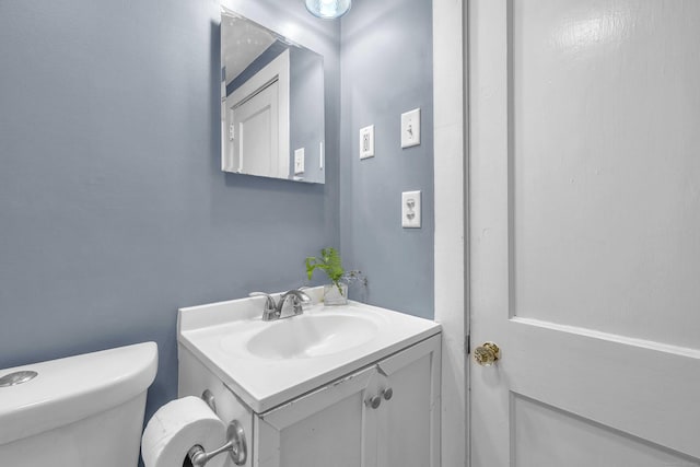 18 Lynde St, Old Saybrook, CT 06475 - bathroom featuring vanity and toilet