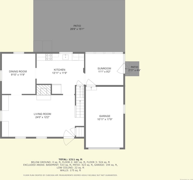 18 Lynde St, Old Saybrook, CT 06475 - view of home floor plan