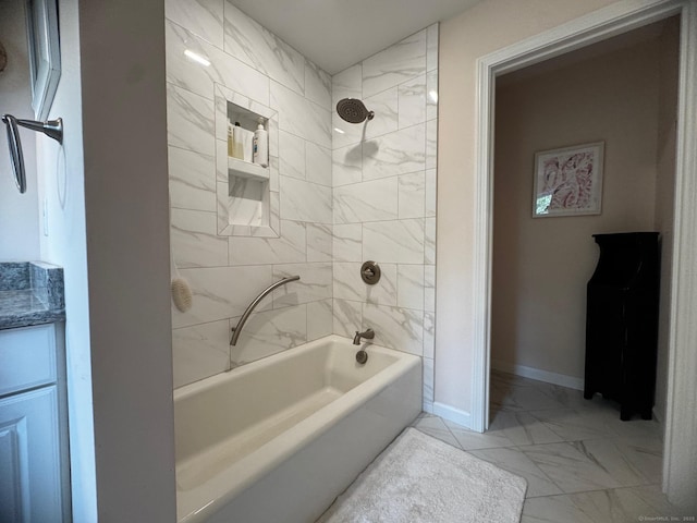 4 Skylark Ln Unit 4, Killingly, CT 06239 - bathroom with marble finish flooring,  shower combination, and vanity