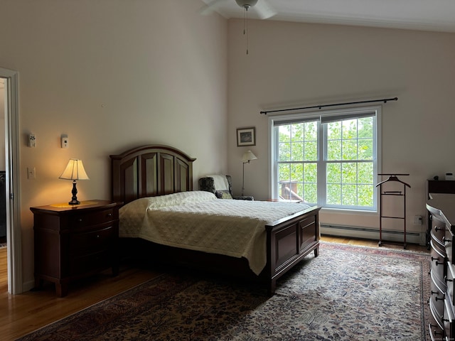 4 Skylark Ln Unit 4, Killingly, CT 06239 - bedroom featuring baseboard heating and wood finished floors