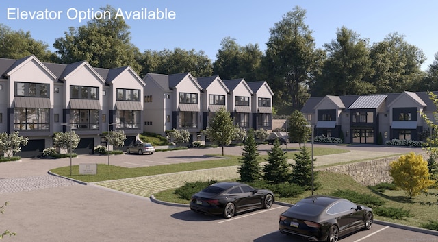785 Post Rd E Unit 301, Westport, CT 06880 - view of asphalt street featuring a residential view, curbs, and sidewalks