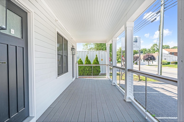 44 Williams St, Stonington, CT 06379 - view of wooden porch